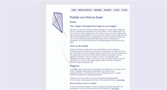 Desktop Screenshot of praktijkkindenouder.nl