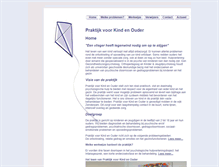 Tablet Screenshot of praktijkkindenouder.nl